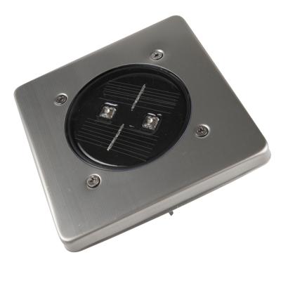 Ranex RA-5000406 LED Solar Grondspot RVS