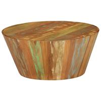 VidaXL Salontafel ø65x31 cm massief gerecycled hout - thumbnail