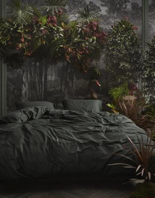 Essenza Essenza Minte Dekbedovertrek 2p 260x220 Antraciet