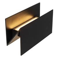 Lucide SWINDON Wandlamp 1xGeïntegreerde LED - Zwart - thumbnail