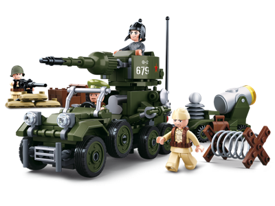 Sluban WWII 4in1 Army Gift Box (M38-B0679) Sluban WWII 4in1 Army Gift Box (M38-B0679)