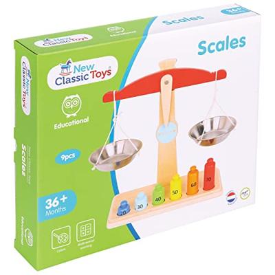 New Classic Toys houten weegschaal - thumbnail