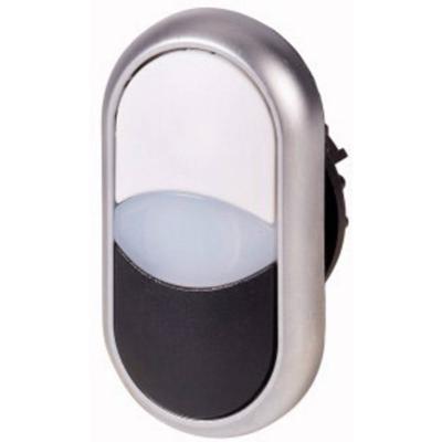 Eaton 216704 M22-DDL-WS Dubbele drukknop Kunststof frontring Knop 1 stuk(s) Piece