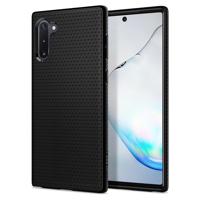 Spigen - Samsung Galaxy Note 10 Hoesje - Back Case Liquid Air Zwart - thumbnail