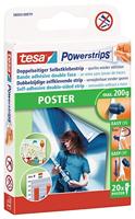 tesa POWERSTRIPS® Poster Dubbelzijdig plakband Wit Inhoud: 20 stuk(s) - thumbnail