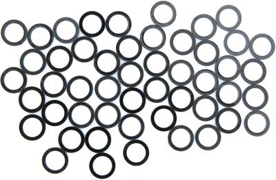 ROCKSHOX klem- / afstelbouten crush washer recon gold 50psc.