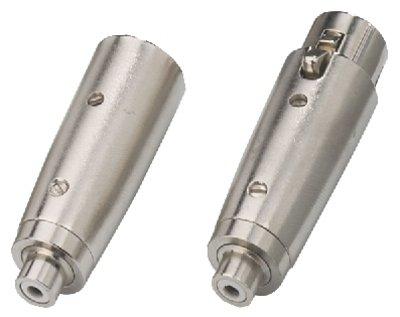 Monacor NTA-114 Audio Adapter [1x XLR-stekker - 1x ]
