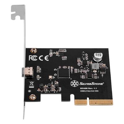 Silverstone ECU06 interfacekaart/-adapter USB 3.2 Gen 2 (3.1 Gen 2) Silverstone ECU06 interfacekaart/-adapter USB 3.2 Gen 2 (3.1 Gen 2)