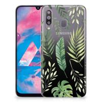 Samsung Galaxy M30 | TPU Case | Leaves - thumbnail