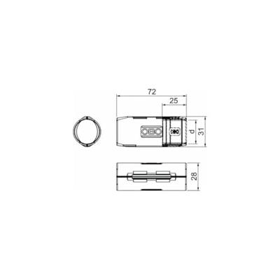 OBO Bettermann 2154085 Verbindingselement 10 stuk(s) OBO Bettermann 2154085 Verbindingselement 10 stuk(s)