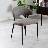 Bendt Eetkamerstoel 'Britney' kleur Grijsbruin - thumbnail