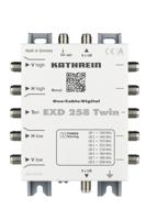 Kathrein EXD 258 Twin Satelliet multiswitch cascade unicable Ingangen (satelliet): 5 (4 satelliet / 1 terrestrisch) Aantal gebruikers: 16 - thumbnail