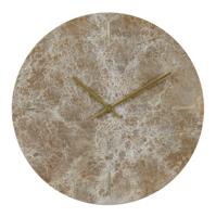 Light & Living Klok 'Moreno' 43cm, Marmer, kleur Bruin - thumbnail