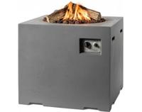 Happy Cocooning: Tafel Lounge en Dining Vierkant - Antraciet - thumbnail