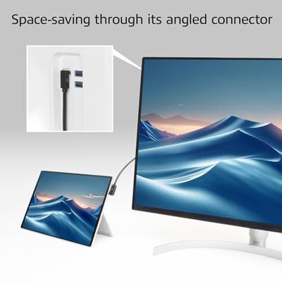 ACT USB 3.0 10Gbps 60W USB Type-C (haaks horizontaal) - USB Type-C (haaks verticaal) 2m