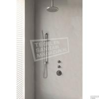 Brushed Edition thermostatische inbouw regendouche set 17 met 20 cm douchekop en plafondarm - thumbnail