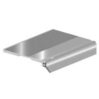 Ellen slijtdorpelprofiel - ANB 7 - 3000 mm - geboord - aluminium - thumbnail