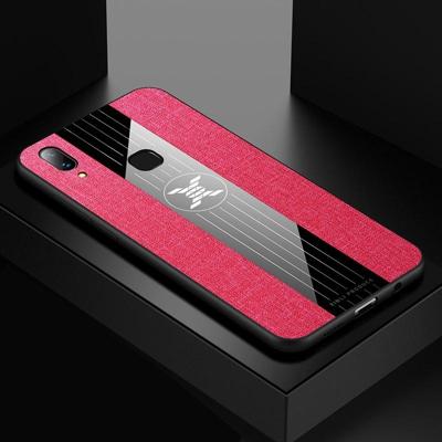 Voor vivo X21i XINLI stiksels doek textuur schokbestendig TPU beschermhoes (rood) Voor vivo X21i XINLI stiksels doek textuur schokbestendig TPU beschermhoes (rood)