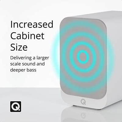 Q Acoustics: 3020i Boekenplank Speakers 2 Stuks - Arctic White