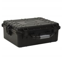 VidaXL Flightcase draagbaar 55x43x21 cm pp zwart - thumbnail