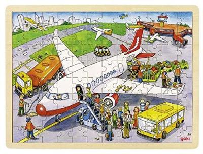 Goki puzzel vliegveld, 96st.