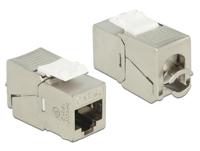 Delock 86179 Keystone-module RJ45-aansluiting > LSA Cat.6A STP compact - thumbnail