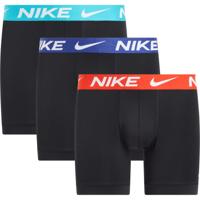 Nike Dri-FIT Ultra Stretch Micro Boxershort 3-Pack Zwart Oranje Blauw Turquoise - thumbnail