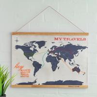 Borduur Wereldkaart - thumbnail