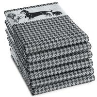 DDDDD DDDDD theedoek Saar zwart 60x65 (per stuk) - thumbnail