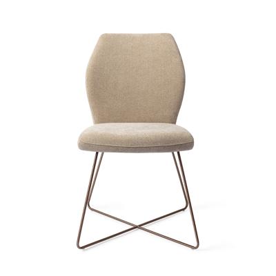 Jesper Home Ikata eetkamerstoel Funky Fudge cross rose