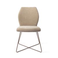 Jesper Home Ikata eetkamerstoel Funky Fudge cross rose - thumbnail