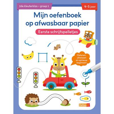 Mijn oefenboek op afwasbaar papier Eerste schrijfspelletjes 4-5 j. Mijn oefenboek op afwasbaar papier Eerste schrijfspelletjes 4-5 j.