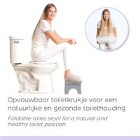 Squat-n-Go Opvouwbaar toiletkrukje - thumbnail