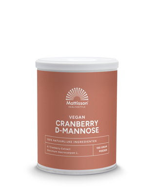 Mattisson HealthStyle Absolute Cranberry D-Mannose Poeder Mattisson HealthStyle Absolute Cranberry D-Mannose Poeder