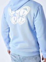 Project X Paris Papillon Hoodie Heren Lichtblauw - Maat XL - Kleur: Lichtblauw | Soccerfanshop - thumbnail