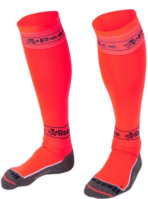 Reece 840004 Surrey Socks - Neon Coral-White - 30/35