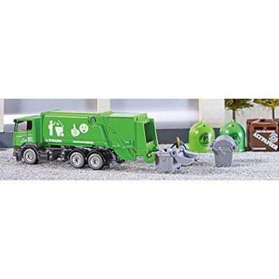 Siku 1890 Faun Vuilniswagen + Vuilniscontainer - thumbnail