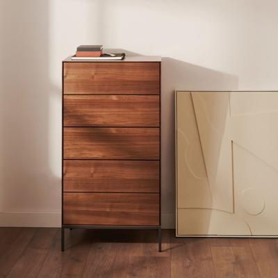 Kave Home Ladekast 'Vedrana' Walnoot, 114 x 60cm Kave Home Ladekast 'Vedrana' Walnoot, 114 x 60cm