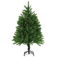 Kunstkerstboom met levensechte naalden 120 cm groen - thumbnail