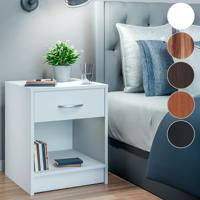 Nachtkastje Hamburg Wit 50x40x35cm - thumbnail