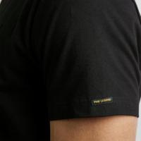 Pme Legend Short Sleeve R-neck Cotton Elastan Basic T-shirts 999 - Black - thumbnail