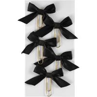 Creativ Company Paperclips, afm 40x70 mm, zwart, 5 stuk/ 1 doos - thumbnail