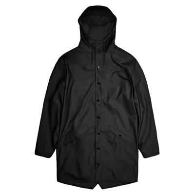 Rains Long Jacket Fietsjas - Zwart Rains Long Jacket Fietsjas - Zwart