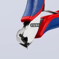 Knipex Elektronica-voorsnijtang met meer-componentengrepen 115 mm - 6452115 - thumbnail