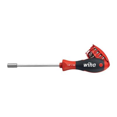 Wiha Werkplaats Bitschroevendraaier 1/4 (6.3 mm) DIN 3126, DIN ISO 1173 Wiha Werkplaats Bitschroevendraaier 1/4 (6.3 mm) DIN 3126, DIN ISO 1173