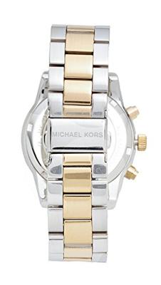 Michael Kors dameshorloge van 37 mm stalen armband en kast met quartz witte wijzerplaat Mk6474 Michael Kors dameshorloge van 37 mm stalen armband en kast met quartz witte wijzerplaat Mk6474