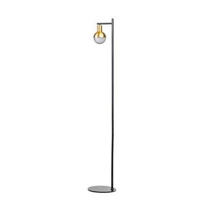 ETH VloerlampDrop zwart met goud - 05-VL8246-0230