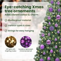 VidaXL Kerstboom met 150 led met standaard groen 120 cm pvc - thumbnail