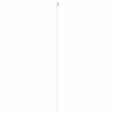 VidaXL Schuifdeur 102,5x205 cm gehard glas en aluminium wit