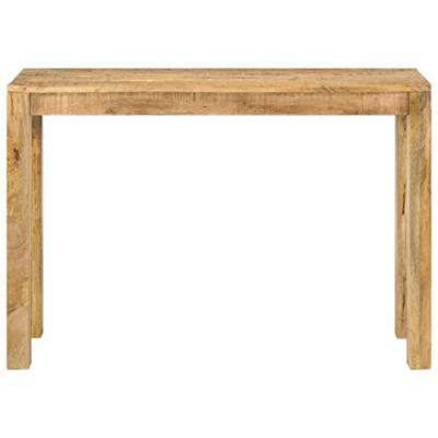 Wandtafel 110x35x76 cm ruw mangohout